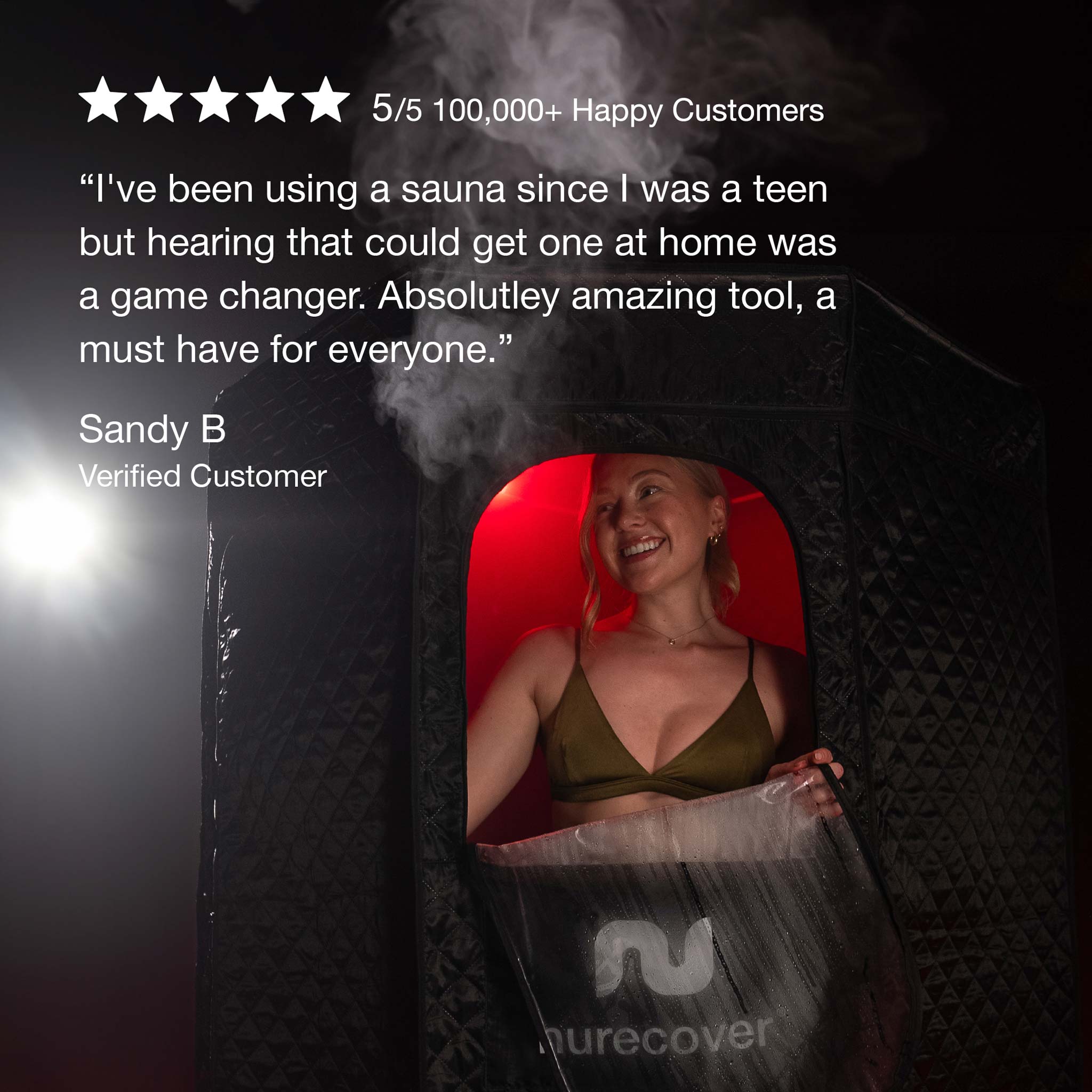 nurecover Tropic® Heimsauna + Erdung - nurecover