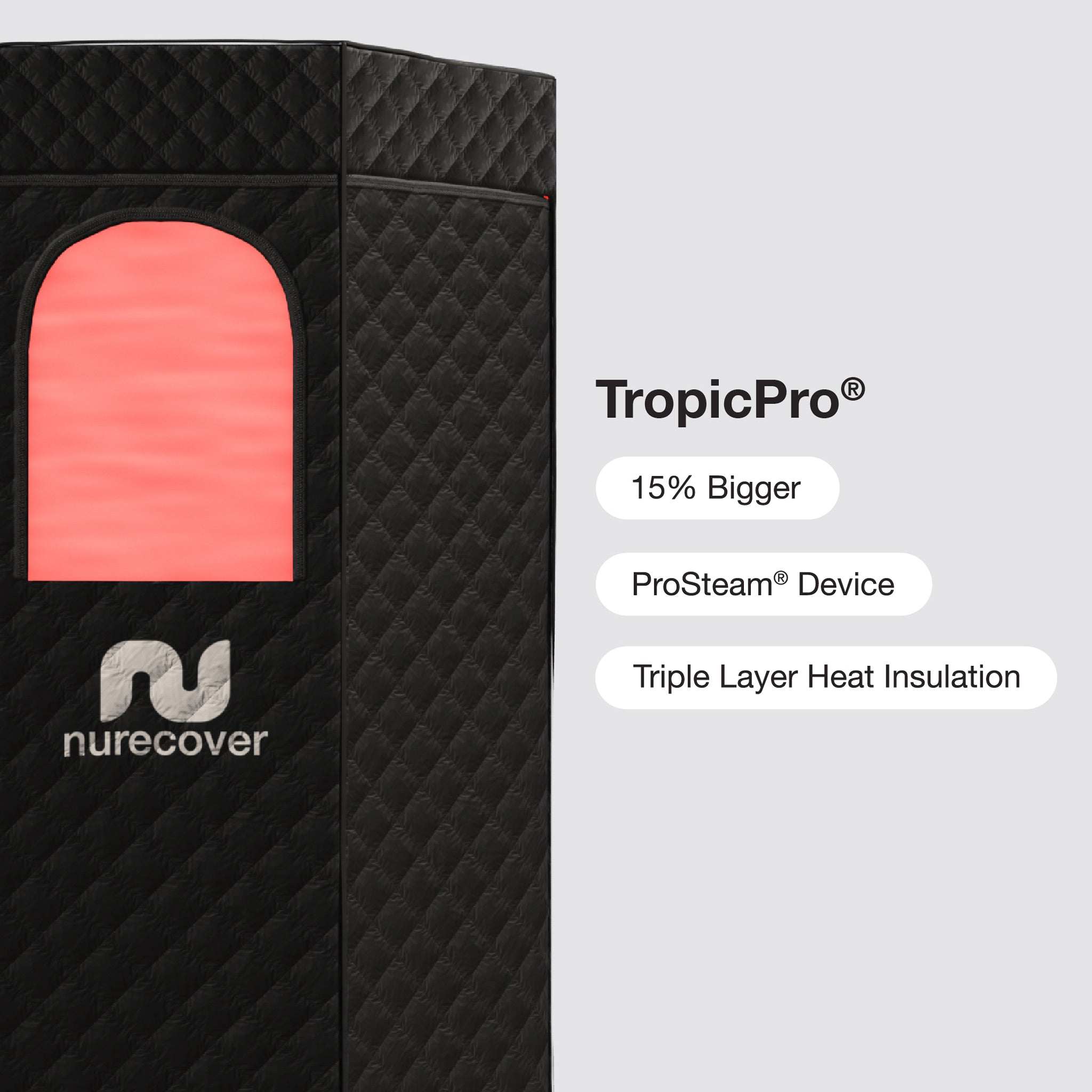nurecover Tropic® Heimsauna - nurecover